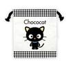 K Company Sanrio Characters (Cat Series) Drawstring Bag, Chocolate Cat, SAK-KC-CO H8.1 x W 7.1 inches (205 x 180 mm) view 1