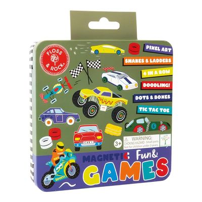 Floss and Rock Cars Magnetic Games Tin