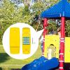 KiBcsLic Playground Swing Set Telephone Outdoor Equipment Pretend Play Treehouse for Educational Gift, Yellow view 2