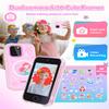 Dylanto Kids Phone,3.5'' Touchscreen Phone for Kids Learning Play Toys for 3-9 Years Old Girls with Dual Camera,Video Players,Game,Christmas Birthday Gifts for Girl Age 3 4 5 6 7 8 9 (Pink) view 3