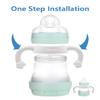 6 Pack Baby Bottle Handles Compatible with Mam Bottle, Bottle Holder for Baby view 3