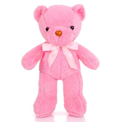 13.7 Inches Teddy Bear Stuffed Animal, Teddy Bear Valentines for Kids, Pink Cute Small Plush Toy for Baby, Valentine's Day Gift for Girls Toddlers, Very Cozy, Plush & Perfect for Companionship.