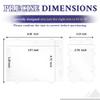 2 PCS OP Booster Box Acrylic Case, UV Protected Dustproof Preservation Compatible with OP TCG Booster Box Stackable 6mm Thick Display Protector for Game Card Boxes Collector, Inner:5.91x2.76x4.72 in view 2