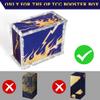 2 PCS OP Booster Box Acrylic Case, UV Protected Dustproof Preservation Compatible with OP TCG Booster Box Stackable 6mm Thick Display Protector for Game Card Boxes Collector, Inner:5.91x2.76x4.72 in view 4