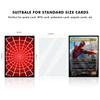 100 MTG Card Sleeves with 100 Inner Sleeve, Textured Back Art Sleeves, Fit Standard Size Cards- Spider Web view 3