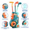 Toddler Golf Set with Putting Mat, Upgraded Kids Golf Cart with Shoulder Strap, Toddler Glove, Plastic Clubs, 10 Balls, Indoor Outdoor Sports Toys Birthday Gift for Boys Girls Aged 3 4 5+ Years Old view 4