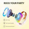 Karaoke Machine for Kids,2025New Mini Portable Karaoke Toys, Karaoke Speaker with 2 Wireless Microphone & Light for Home Party for Adults (Beige-1MIC) view 2