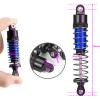 4PCS RC Shock Absorber Oil Adjustable Damper Set with Springs Aluminum Alloy 70mm/80mm/90mm Shocks for 1/10 RC Crawler Axial SCX10 TRX4 D90 Upgrades Parts (90mm) view 4