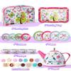 KONYXALU Updated Princess Tea Party Set for Little Girls & Boys - Toddler Tea Set with Dessert & Carrying Case- Immersive Tea Culture Discovery Set -Learn & Play Kids Tea Sets - Ultimate Gift Choice view 2