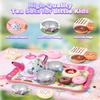 KONYXALU Updated Princess Tea Party Set for Little Girls & Boys - Toddler Tea Set with Dessert & Carrying Case- Immersive Tea Culture Discovery Set -Learn & Play Kids Tea Sets - Ultimate Gift Choice view 3