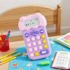 CoudarTitie Cute Calculator Pocket Office Desktop Calculator for Boys Girls, Pink view 4