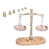 112: Retro Miniature Balance Scale, Exquisite Balance Decorative Accessories, Alloy and Composite Wood Materials, Cute and Exquisite for view 4