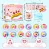 Air Dry Clay for Kids, Cake Themed, DIY Model Magic Clay with Sculpting Tools and Tutorials, 12 Boxes Modeling Magic Soft Clay Art Sculpting Supplies, Arts and Crafts Gift for Kids view 2