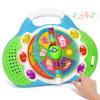 KIZZYEA Montessori Learning Toys for 1 2 3 Year Old Boys Girls, Musical Alphabet Flip Toy for Toddlers, Preschool Educational Toys with Light & Sounds, Christmas Birthday Gifts for Baby Kids view 1