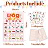 Dog Bingo Game Cards, Puppy Theme Bingo Game for Adults Friends Large Group, Ideal Gifts for Doggie Party Holiday Activities, Doggy Birthday Pawty Decorations Favors -A07 view 2