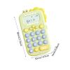 Menolana Students Calculator Math Game Portable Handheld Office Desktop Calculator for Children Gifts, Green view 2