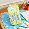 Menolana Students Calculator Math Game Portable Handheld Office Desktop Calculator for Children Gifts, Green view 4