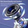 HURRISE Portable Mini Karaoke Machine for Kids with BT Microphones and Speaker High Sound Quality for Home Party Outdoor Travel Camping (Dual Microphone) view 2