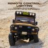 FMS 1/10 FCX10 Land Rover Camel Trophy Edition RC Crawler, Hobby RC Rock Crawler with Lighting System, 4-Link Suspension for Adults, RS (Defender) view 4