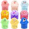 9 Pack Slime Kit, with 3 Jelly Cube Crunchy Slime 3 Cloud Slime 3 Butter Slime, Soft and Non-Sticky, DIY Stress Relief Toys for Girl and Boys, Birthday Gift, Party Favor view 1