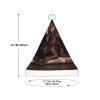 LHDGBNV Brown Labrador Retriever Santa Hat For Kids Funny Christmas Hats Warm Comfort Velvet Holiday Xmas Hat For Boys Girls New Year Festive Party Decoration view 3