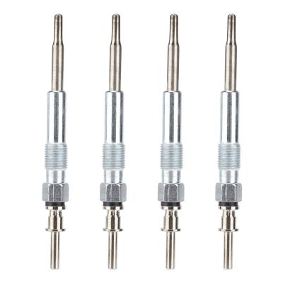 Heater Glow Plugs 4pcs 12237786869 Replacement High Quality Metal Materials Fast Start Up Response Easy to Install 1 Series E81 E87 20032011
