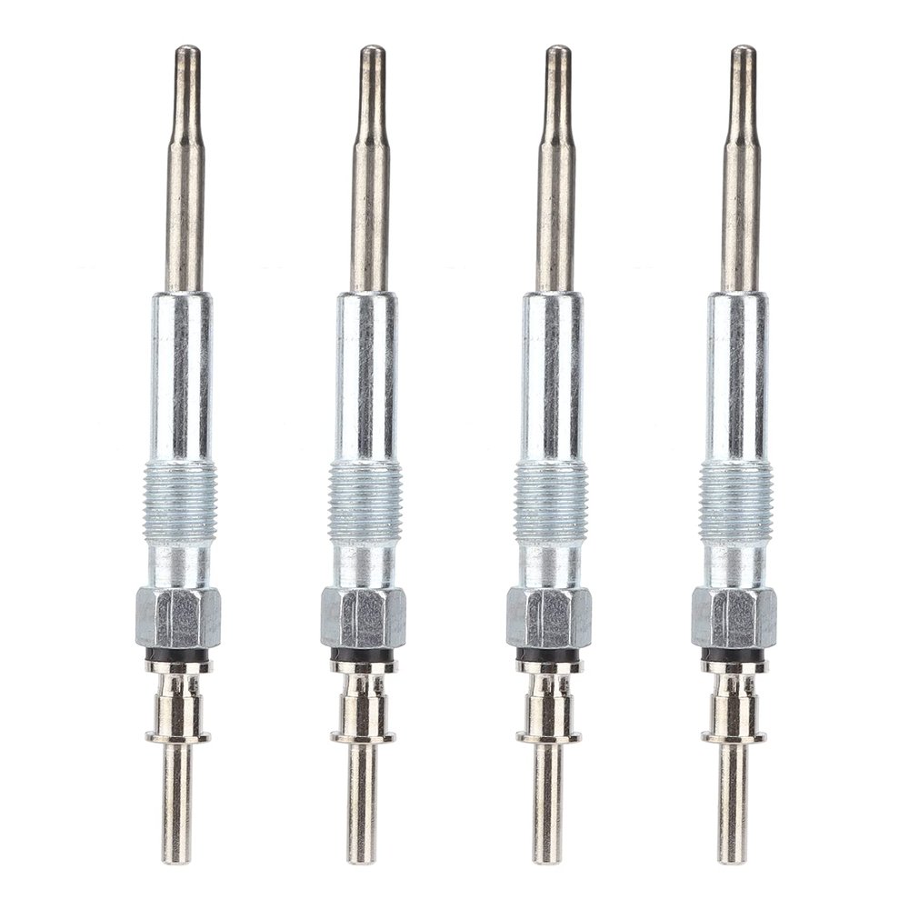 Heater Glow Plugs 4pcs 12237786869 Replacement High Quality Metal Materials Fast Start Up Response Easy to Install 1 Series E81 E87 20032011