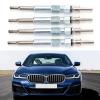 Heater Glow Plugs 4pcs 12237786869 Replacement High Quality Metal Materials Fast Start Up Response Easy to Install 1 Series E81 E87 20032011 view 2