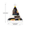 LHDGBNV Vinyl Records And Tapes Santa Hat For Kids Funny Christmas Hats Warm Comfort Velvet Holiday Xmas Hat For Boys Girls New Year Festive Party Decoration view 3