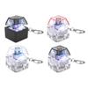 1-Key Mechanical Keycap Tester Keychain with LED Lighting for Stress Reduction and Relaxation for Home Or Office view 3