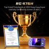 Anbernic RG476H Retro Handheld Game Console 4.7-inch LTPS in-Cell Screen No Card Android 13 System 128G Storage Support AI Functions 3D Hall Effect Joystick WiFi Bluetooth HD and TV Output Black view 4