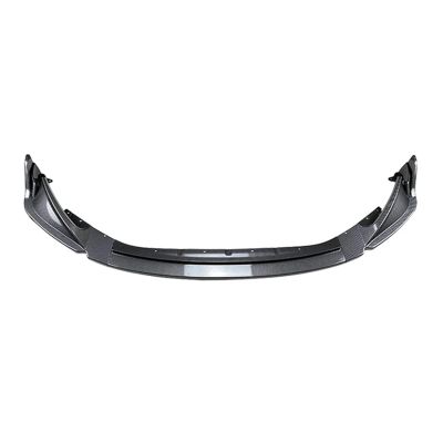 3 Stage Front Lip Spoiler Splitter CS Compatible for BMW G80 G82 G83 M3 M4 2021 2022 Glossy Black/Carbon Look(Carbon Look)
