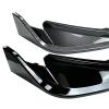 3 Stage Front Lip Spoiler Splitter CS Compatible for BMW G80 G82 G83 M3 M4 2021 2022 Glossy Black/Carbon Look(Carbon Look) view 3