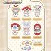 Aven Rabbit zZoton Happy Childhood Series Blind Box Action Figures Mystery Box Cute Random Toys Birthday Gift Christmas Collectible Toy for Desktop Ornaments, 1PC view 2