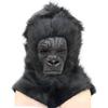 Mqhxellw Realistic Gorilla Mask Latex Animal Head Costume for Halloween Cosplay Fancy Dress Party (A) view 2