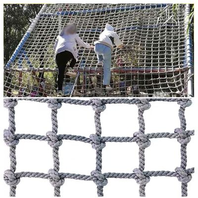Kids Outdoor Climbing Frame Net - 6.6x9.8ft Playground Cargo Net for Backyard Swing Set, Plant Support, Safe Garden Play Equipment & Adventure Play Accessories