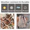 Kids Outdoor Climbing Frame Net - 6.6x9.8ft Playground Cargo Net for Backyard Swing Set, Plant Support, Safe Garden Play Equipment & Adventure Play Accessories view 3