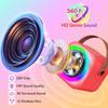 Mini Karaoke Machine with 2 Wireless Microphones,Gift for 3-12 Years Old, 2026 Best Christmas Birthday Toy for Girls Boys Party (Red) view 4