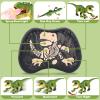 HAYXUN Remote Control Tyrannosaurus Rex Dinosaur Toys for Kids 3-5, 5-7, 8-12, RC T Rex Dino Robot Toy with Spray, Roar & Light, Birthday for 3 4 5 6 7 8 9 10 11 12 Year Old Boys (Green) view 3