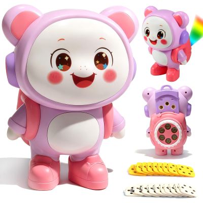 Story Projector for Kids Bedtime Storytelling Projector with Clear Images & Adjustable Sound,Durable Early Learning Storybook Toy, Soft Night Light, Birthday Gifts for Boys & Girls Ages 26