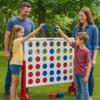 Bolaball Giant Wooden 4-in-a-Row Game Pack of 6  3.2FT Jumbo Connect Game for Kids & Adults, Indoor & Outdoor Fun, Durable Design for Family Gatherings, BBQs, Parties & More view 4