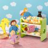 Jzszera 15 Pcs Wooden Dollhouse People with Movable Limbs, Doll House Family Figures for Educational Pretend Play view 2