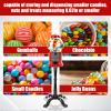 15 Inch Commercial Big Red Gumball Machine with Stand, Key-Operated Candy Dispenser Bubble Gum Machine, Coin-Operated Metal Base for Halloween Christmas Parties, Fun Gift for Kids & Events (Red) view 4