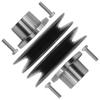 Replacement for Scag Deck Pulley w/Tapered Hub for SCZ48V-26BS SCZ52V-23FX SCZ52V-25CV 48" 52" OEM view 4