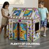 Bankers Box at Play Color in Enchanted Stable Playhouse, Cardboard Playhouse and Life Size Craft Activity for Kids and Families view 4