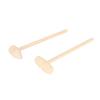 YolieraArt 80Pcs Mini Wooden Hammers Set, Birch Wood Kids Hammer, 40 Small + 40 Pointed Hammers for Household Craft & Play Use view 4