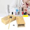440Hz Tuning Fork Set with Wood Resonance Box Striker Physics Acoustic Experiment Kit for Sound Resonance Frequency Demonstration and Wave Interference Studies view 3