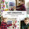 Bankers Box at Play Color in Holly Jolly Playhouse, Cardboard Playhouse and Life Size Craft Activity for Kids and Families view 3