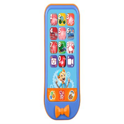 eKids Toy Phone for Toddler with Built-in Preschool Learning Games, Educational Toys for Toddlers (Blippi)