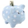 Baby Essentials Large Ceramic Piggy Bank for Boys and Girls, Kids Money and Coin Bank, Perfect Baby Nursery Dcor, Gift and Newborn Keepsake view 2